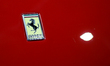 The Ferrari logo is seen during the Tuning Show Expo in Krakow, Poland, on September 8, 20...