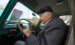 An exhibition of vintage cars takes place in the center of Sofia, Bulgaria, on September 1...