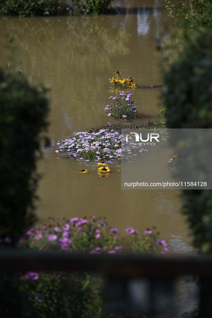 Wroclaw City Prepares For The Flood Wave On The Oder River.