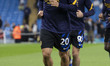 Hakan Calhanoglu #20 of Inter Milan warms up during the UEFA Champions League Group Stage...