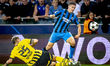 Borussia Dortmund defender Niklas Sule and Club Brugge forward Christos Tzolis during the...