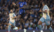 Marcus Thuram #9 of Inter Milan during the UEFA Champions League League Stage match betwee...