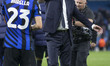 Inter Milan manager Simone Inzaghi salutes the fans at full time during the UEFA Champions...
