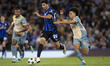 Mehdi Taremi #99 of Inter Milan is in action during the UEFA Champions League Group Stage...
