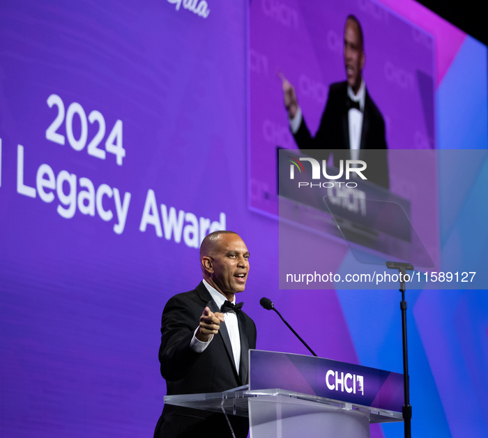 Biden speaks at Congressional Hispanic Caucus’ awards gala