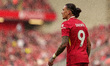 Liverpool's Darwin Nunez during the Premier League match between Liverpool and Bournemouth...