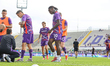 Moise Kean of ACF Fiorentina during the Italian Serie A football match between ACF Fiorent...