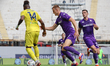 Tijjani Noslin of SS Lazio controls the ball during the Italian Serie A football match bet...