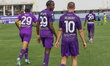 Christian Kouame of ACF Fiorentina during the Italian Serie A football match between ACF F...