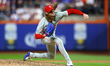 Philadelphia Phillies relief pitcher Matt Strahm #25 throws during the eighth inning of a...