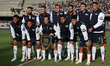 Players of Pumas de la UNAM pose before the match between Pumas de la UNAM and Xolos de Ti...