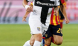 Adrian Bernabe of Parma Calcio is in action during the Serie A match between Lecce and Par...