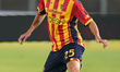Antonino Gallo of US Lecce is in action during the Serie A match between Lecce and Parma i...