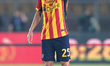 Antonino Gallo of US Lecce is in action during the Serie A match between Lecce and Parma i...