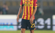 Antonino Gallo of US Lecce is in action during the Serie A match between Lecce and Parma i...