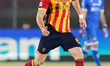 Federico Baschirotto of US Lecce is in action during the Serie A match between Lecce and P...