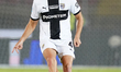 Valentin Mihaila of Parma Calcio is in action during the Serie A match between Lecce and P...