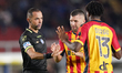 Referee Marco Guida officiates the Serie A match between Lecce and Parma in Lecce, Italy,...