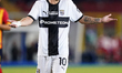 Adrian Bernabe of Parma Calcio is in action during the Serie A match between Lecce and Par...