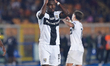 Ange-Yoan Bonny of Parma Calcio gestures during the Serie A match between Lecce and Parma...