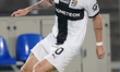 Antoine Hainaut of Parma Calcio is in action during the Serie A match between Lecce and Pa...