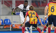 Woyo Coulibaly of Parma Calcio is in action during the Serie A match between Lecce and Par...