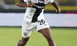 Woyo Coulibaly of Parma Calcio is in action during the Serie A match between Lecce and Par...