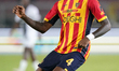 Kialonda Gaspar of US Lecce is in action during the Serie A match between Lecce and Parma...