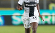 Woyo Coulibaly of Parma Calcio is in action during the Serie A match between Lecce and Par...