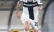 Antoine Hainaut of Parma Calcio is in action during the Serie A match between Lecce and Pa...