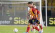 Santiago Pierotti of US Lecce is in action during the Serie A match between Lecce and Parm...