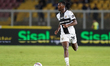 Woyo Coulibaly of Parma Calcio is in action during the Serie A match between Lecce and Par...
