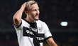 Pontus Almqvist of Parma Calcio is in action during the Serie A match between Lecce and Pa...