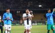 Players of Parma applaud the fans following the final whistle of the Serie A match between...