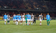 Players of Parma applaud the fans following the final whistle of the Serie A match between...