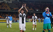 Players of Parma applaud the fans following the final whistle of the Serie A match between...