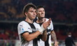 Players of Parma applaud the fans following the final whistle of the Serie A match between...