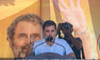 India's opposition Congress party leader Rahul Gandhi speaks during an election rally ahea...