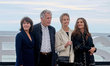 Costa-Gavras, Angela Molina, Charlotte Rampling, Marlyne Canto, and Claude Grande attend t...
