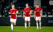 AZ Alkmaar forward Ruben van Bommel celebrates the goal during the match between AZ and El...