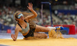 Rosario Trinidad Coppola Molina of Team Argentina competes in the Women's Long Jump - T11...