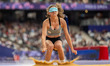 Rosario Trinidad Coppola Molina of Team Argentina competes in the Women's Long Jump - T11...