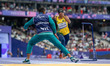 Alice de Oliveria Correa of Team Brazil competes in the Women's Long Jump - T11 Final on d...