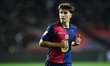 Pablo Torre of FC Barcelona during the La Liga EA Sports match between FC Barcelona and Ge...