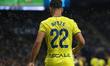 Ayoze Perez plays during the match between RCD Espanyol and Villarreal CF, corresponding t...