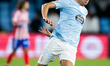 Marcos Alonso of RC Celta de Vigo controls the ball during the LaLIGA EA SPORTS match betw...