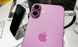 Apple iPhone 16 is seen on a store in Krakow, Poland on September 26, 2024. 