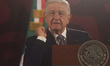 Andres Manuel Lopez Obrador, President of Mexico, during his penultimate press conference...