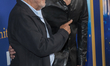 Dustin Hoffman and Marc Forster attend the Lionsgate's ''White Bird'' New York screening a...