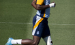 Eduardo Camavinga of Real Madrid CF trains during the Real Madrid Training Session and Pre...